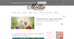 Desktop Screenshot of molliemakes.com